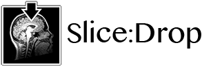 The Slice:Drop logo.